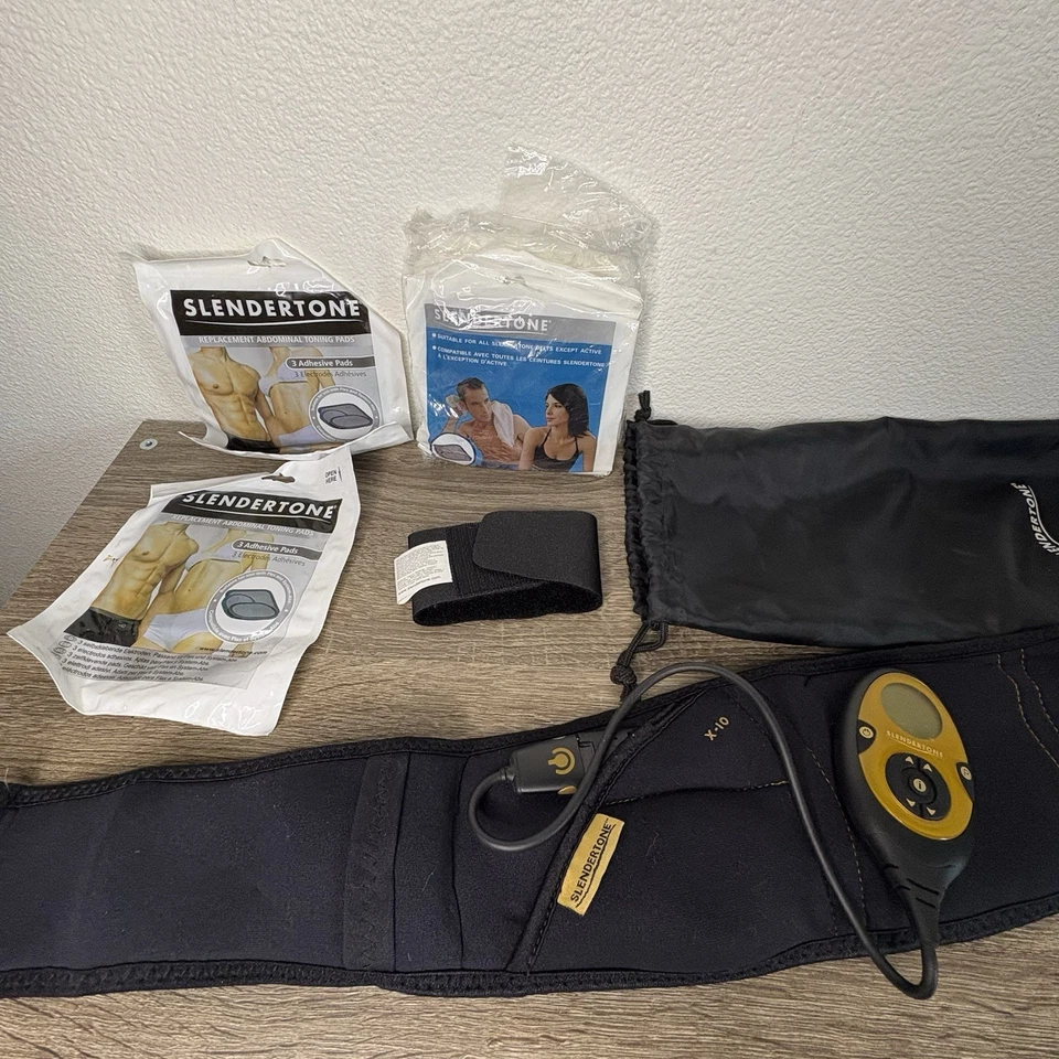 Sistema Slendertone Abs X-10 Cinturón Almohadillas Extra Controlador Tonificación Cuerpo - Sin Cargador Foto 2 de 4