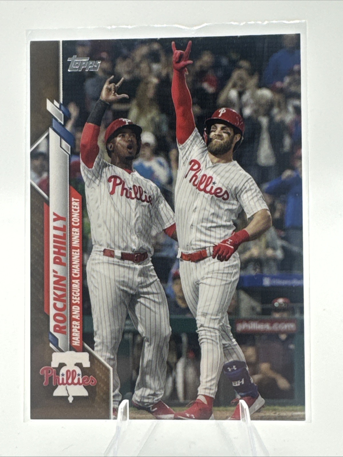 2020 Topps Update #U-74 Veteran Combos Phillies Bryce Harper Gold Parallel /2020