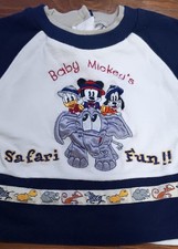 Vintage Baby Mickey Safari Fun Shirt Size 12 Months