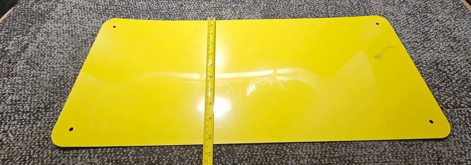 (QTY 5)RiteHite 25"x 10-1/4" Caution Back In Or PullOut On Green Light Only Sign - product detail image 4