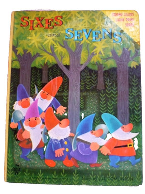 Sixes and Sevens, Jill Tomlinson, Child's Counting Book, Dwarfs, W. Germany