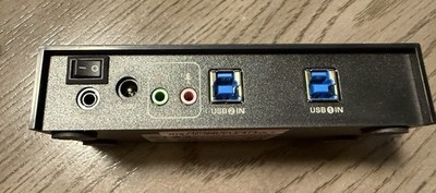 CKLua 2 Port USB 3.0 Monitor Sharing Switch