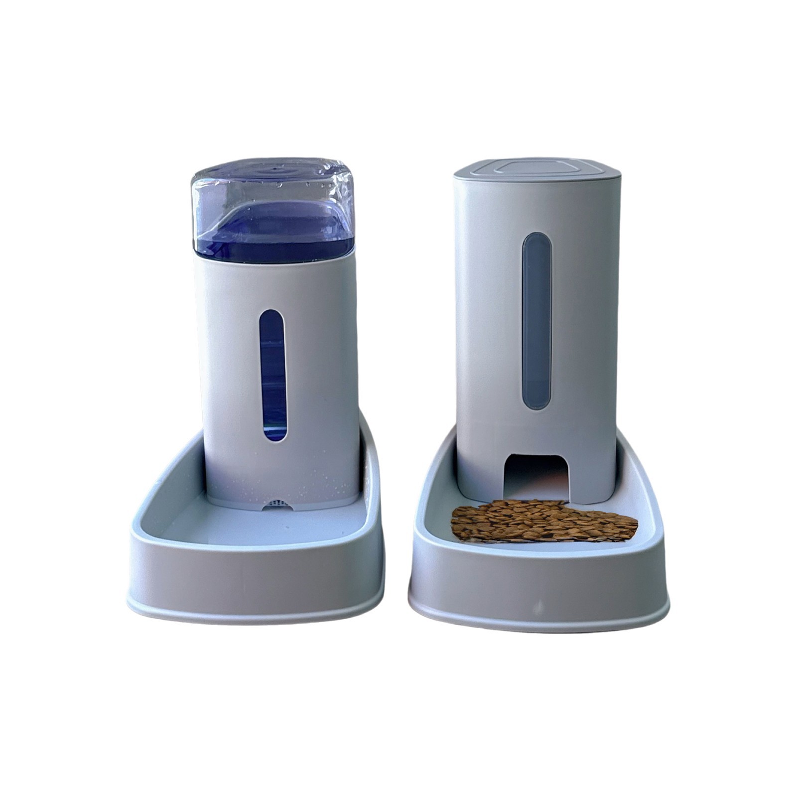 Automatic Dog Cat Feeder and  Water Dispenser Dog Cat Food Bowl and Water Bowl