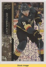 2021-22 Upper Deck Series 2 Speckled Rainbow Foil Zach Whitecloud #435 READ hj3