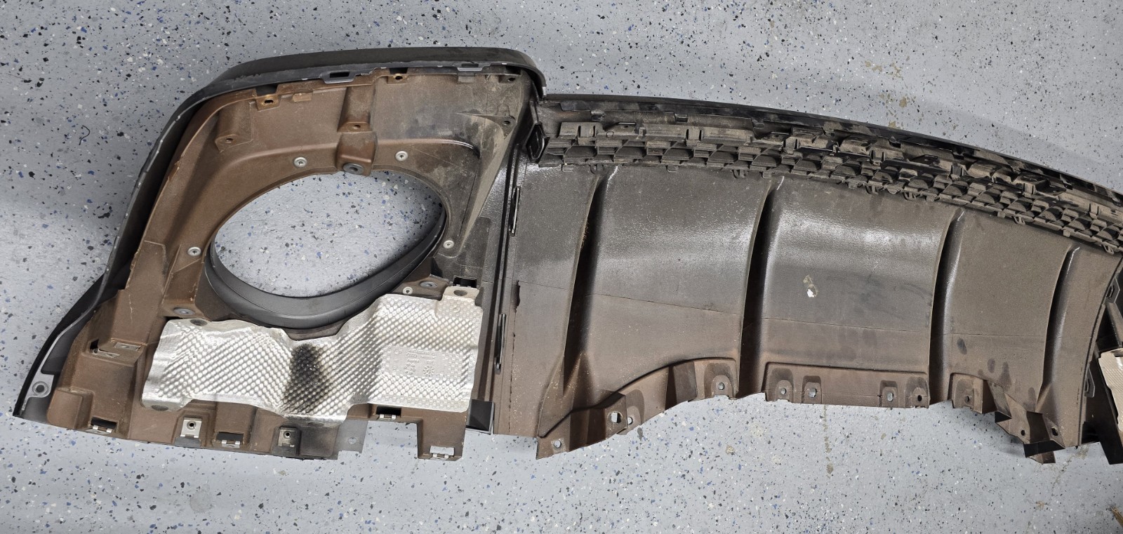 Audi R8 Rear Bumper Lower Diffuser Oem 