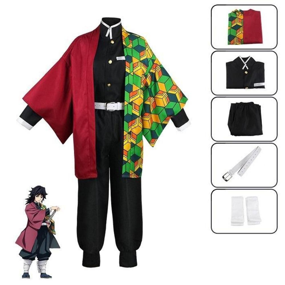 Costumi Cosplay - Demon Slayer Giyu Tomioka