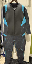 Truli Women's 5.5mm Wetsuit - Almost Black/Dots/Turquoise - Size 20