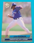 1992 Ultra RC #449 Juan Guzman Toronto Blue Jays BASEBALL Card D7