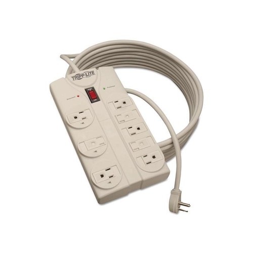Surge Protector 8 AC Outlets 25ft Cord 1900 Joules Child Safety Covers Plastic - 第 12/21 張圖片