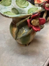 Gorgeous! Erich Emmenegger Mississippi  Hand Built Pottery Vase