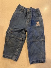    Vintage Carter  s Toddler Jeans   Cargo -Size 24 Months   Excellent Condition