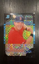 2005 Bowman Draft Picks &amp; Prospects Chrome Jed Lowrie X-Fractor 107/250 RC