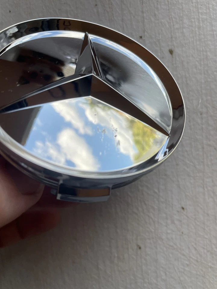 4x Chrome Wheel Center Caps Hub Cover Rim for Mercedes - Image 2 of 4