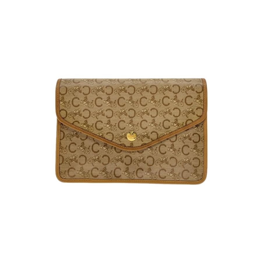 CELINE CML all-over pattern clutch bag Japanese design