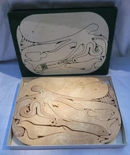 Enzo Mari 16 Pesci Danese Milano Rare Collectible Sea Creatures Vintage Puzzle 