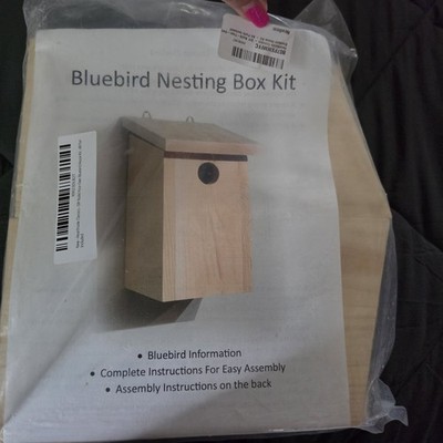 Blue Bird Nesting Box Kit