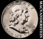 1956 Silver Franklin Half Dollar - Choice Gem Brilliant Uncirculated+++  #K788
