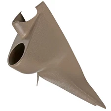 GlowShift Tan Single Gauge 52mm Pillar Pod for 2003-2007 Ford Super Duty