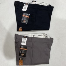 Dickies Men's Double Knee Twill Work Pant Regular Fit Straight Leg WP882 NWT