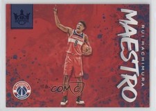 2019-20 Panini Court Kings Maestros Sapphire 13/25 Rui Hachimura #13 0ad
