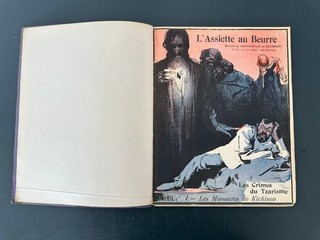 reliure éditeur L'ASSIETTE AU BEURRE N°27 (117.116.115.114) de 1903 Camara..