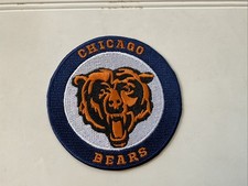 CHICAGO BEARS embroidered iron on Patch Vintage NFL 3 X 3
