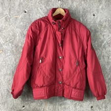 Vintage Kaelin Size 8 Pink Nylon Ski Jacket Thermolite Insulation Hong Kong