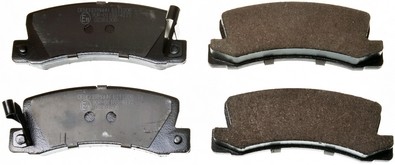 Rear DENCKERMANN B111208 Brake Pad Set, disc brake for LEXUS,TOYOTA