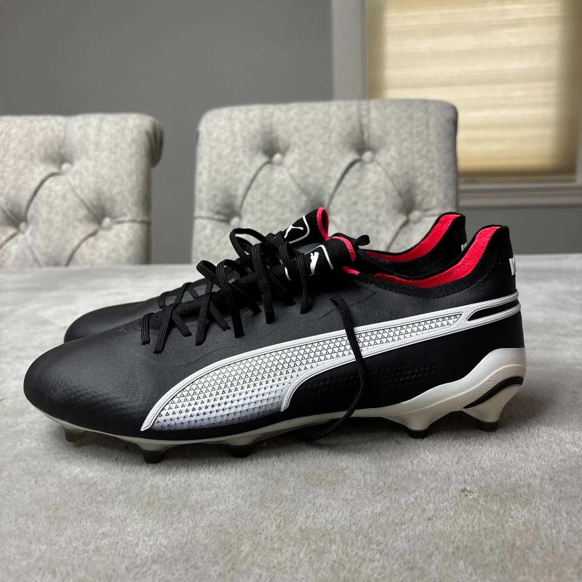 PUMA King Pro FG Black for Sale | Authenticity Guaranteed | eBay