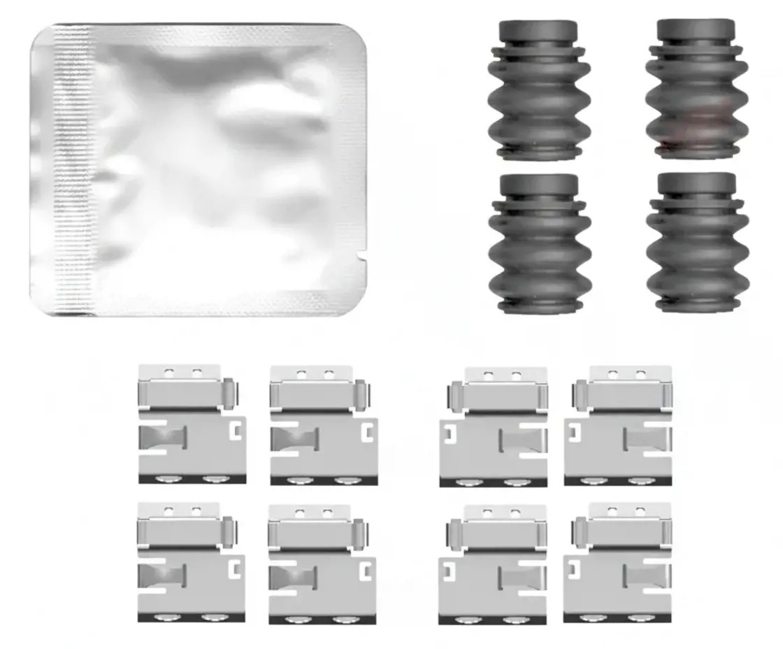 Für QUICK BRAKE QB109-0174 Accessory Kit, disc brake pad QB109-0174 Brake pad f - Bild 2