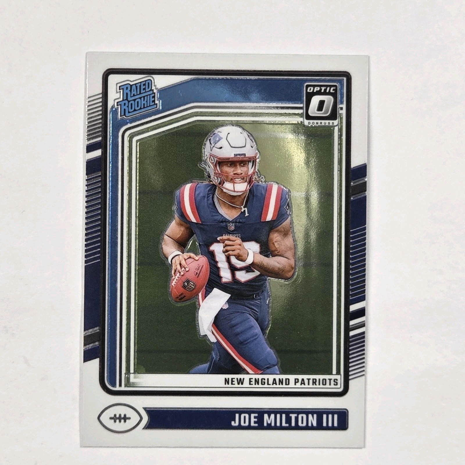 2024 Panini Donruss Optic - Rated Rookie Joe Milton III #255 (RC)