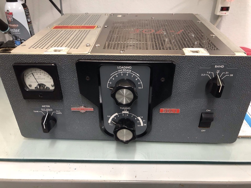 COLLINS 30L-1 AMPLIFIER WITH NEW PETER DALH TRANSFORMER SN 11841 | eBay