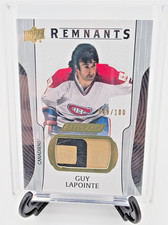2024-25 UD Engrained Icons Guy LaPointe Stick Remnants /100 #R-GL Canadiens