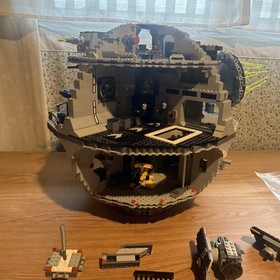 Lego Star Wars Death Star Set 75159 95% Incomplete 3 figures 