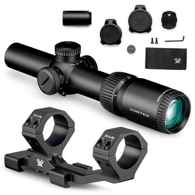 VORTEX Crossfire HD 1-4x24 Illuminated Dead-Hold 2A BDC Riflescope & Sport Mount