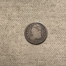 1835 Large Date, Small 5 Capped Bust Half Dime Very Good VG Coin 905-35