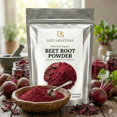 100% Premium Quality Beetroot Powder Natural Pure Vegan & Additive Free
