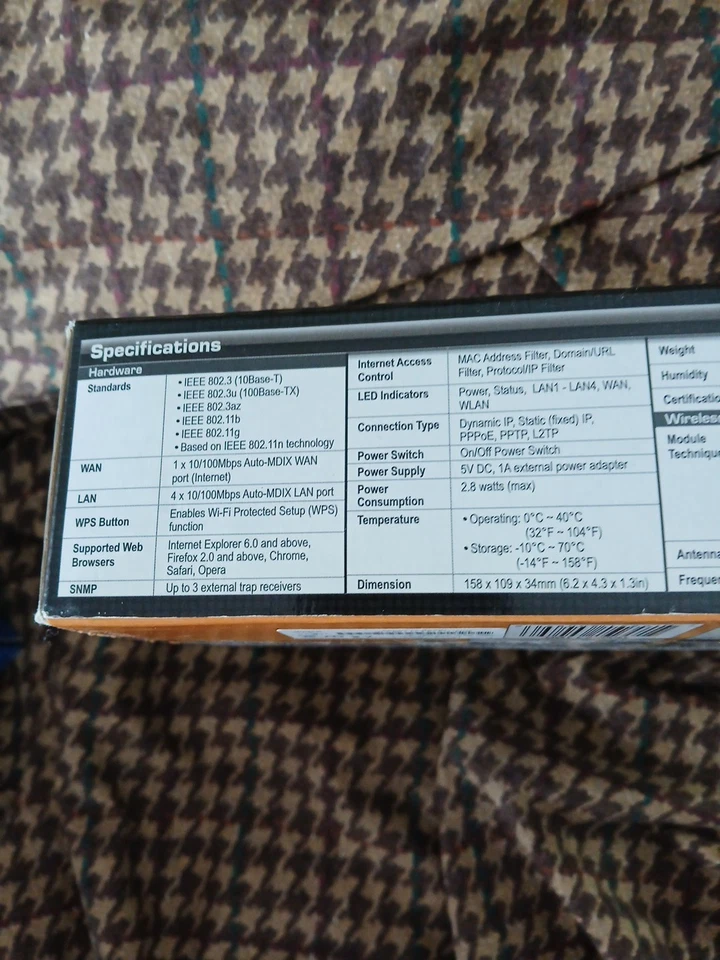 TRENDnet TEW-711BR 150 Mbps 4-Port 10/100 Wireless N Router - Image 4 of 4