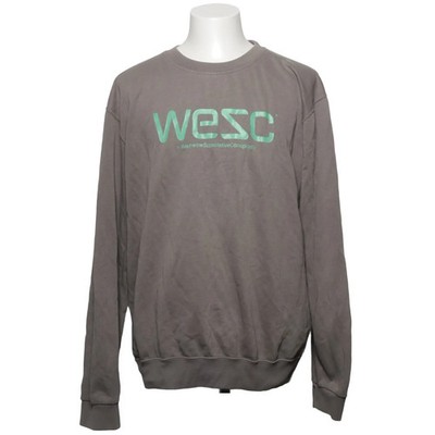 WeSC, Sweatshirt, Größe: XXL, Grau, Baumwolle/Polyester, Print #CH9