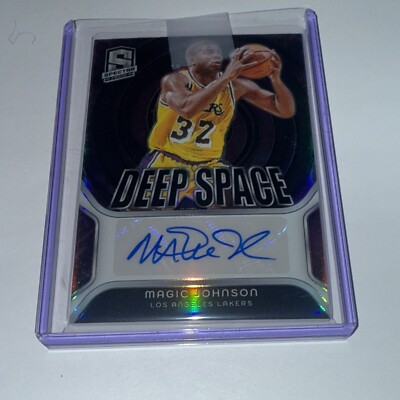 2023-24 Panini Spectra - Deep Space Signatures Magic Johnson #DSS