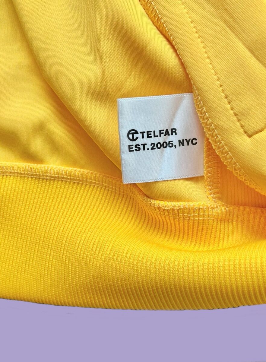 TELFAR⚡️Logo embroidered track stripe zip jogger polyester TELFAR⚡️Logo embroidered track stripe zip jogger polyester