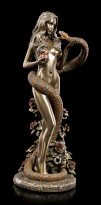 Eva Figur - Original Sin by James Ryman - Veronese Schlange Frau Kunststatue 