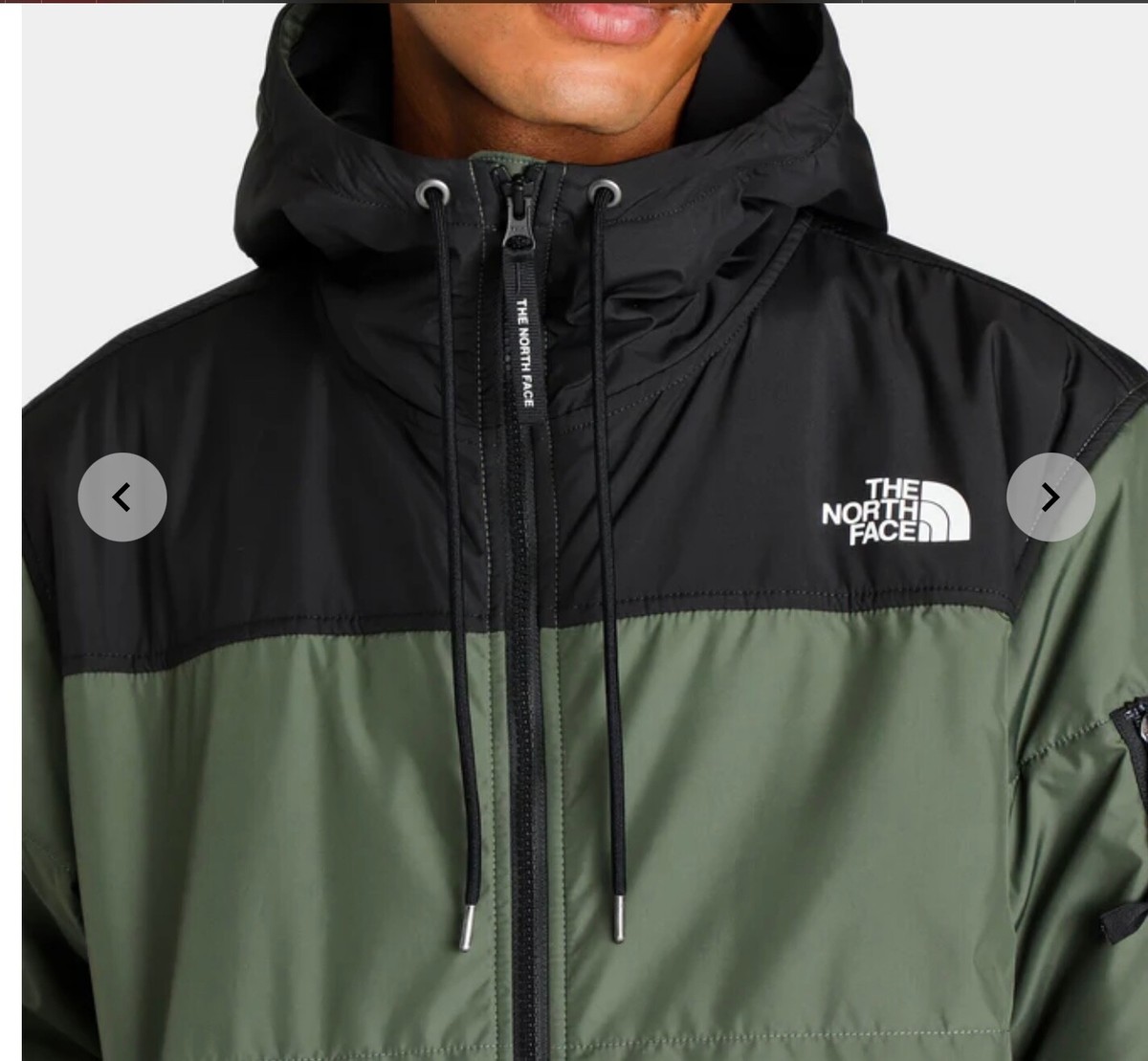 THE NORTH FACE HIGHRAIL BOMBER JACKET - THYME GREEN - MEN'S XXL