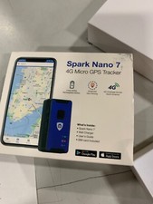 BrickHouse Security Spark Nano 7 LTE Micro GPS Tracker - Black/Blue   M-SN 