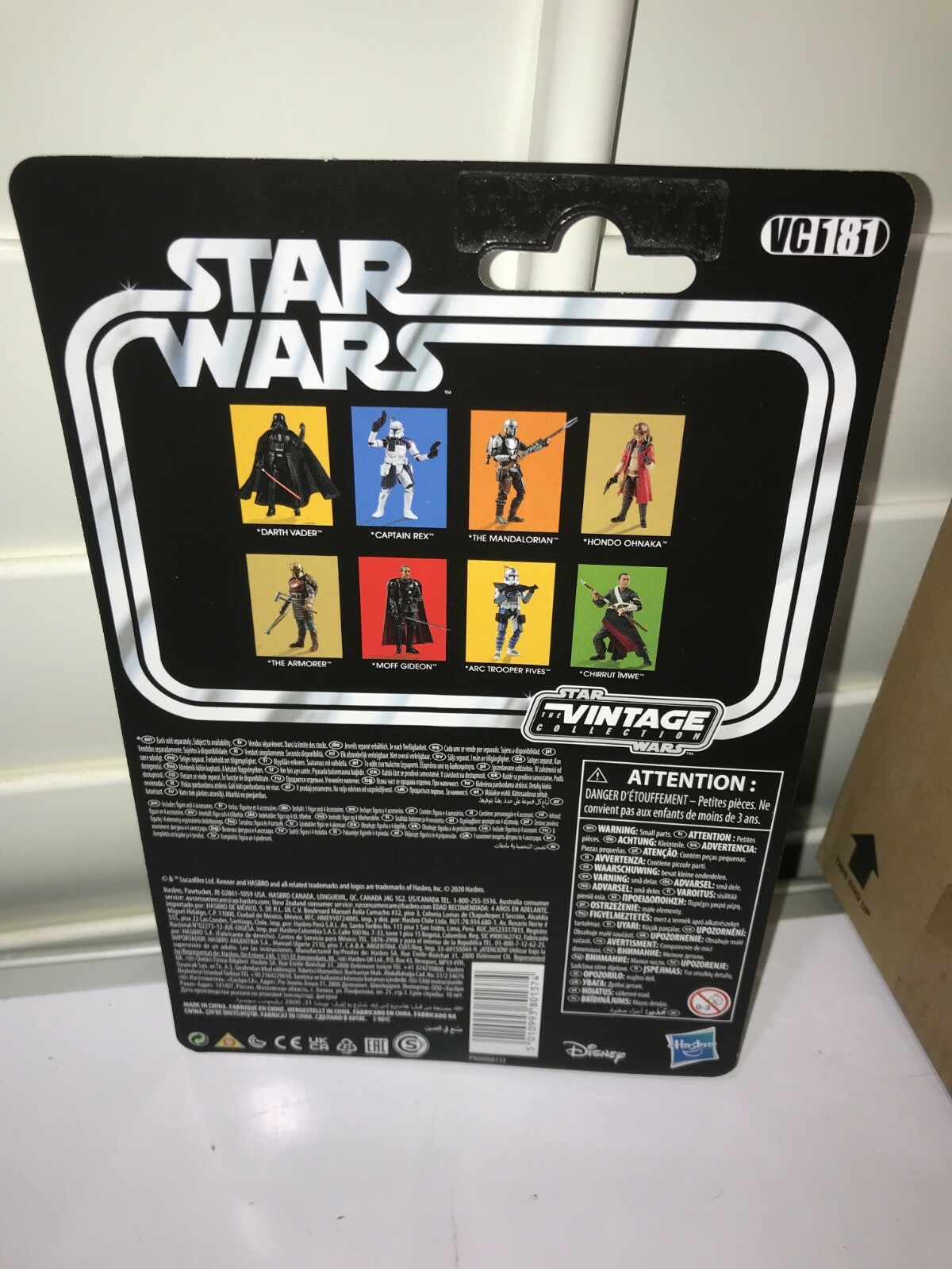 Star Wars Vintage Collection The Mandalorian Full Beskar 3.75" Figure MINTY