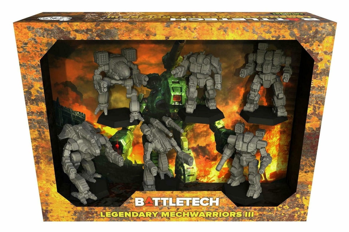 BATTLETECH SALVAGE BOX Mercenaries :LEGENDARY