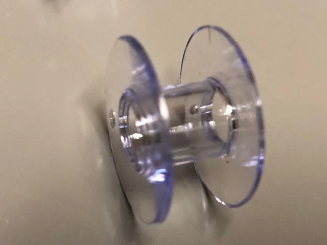 Bobinas de plástico para máquinas de costura Janome Models Memory Craft 10 a 50 - Imagem 3 de 4