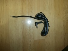 Philmore TC240 Right Angle Coax Plug Power Cord 6FT stripped ends,1.7mm x 4.0mm