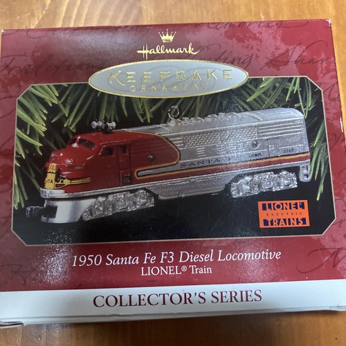 Hallmark Lionel Trains 1950 Santa Fe F3 