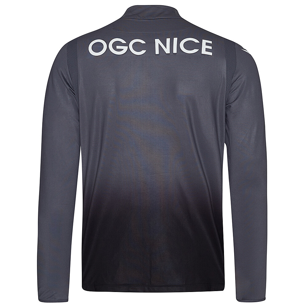 Sweat Training OGC Nice Macron en Tissu Technique Fluide - 3